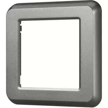 Рамка пластиковая FRM-VERSA-PL-1-GR (Arlight) 043769