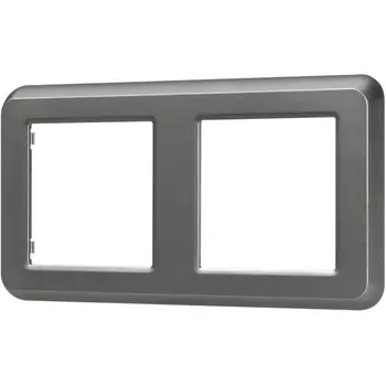 Рамка пластиковая FRM-VERSA-PL-2-GR (Arlight) 043780