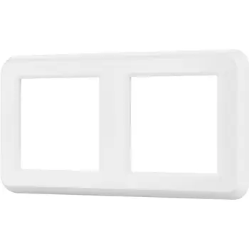 Рамка пластиковая FRM-VERSA-PL-2-WH (Arlight) 043776