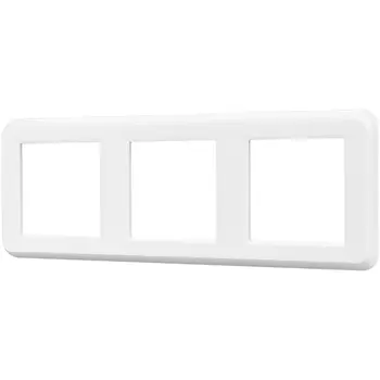 Рамка пластиковая FRM-VERSA-PL-3-WH (Arlight) 043782