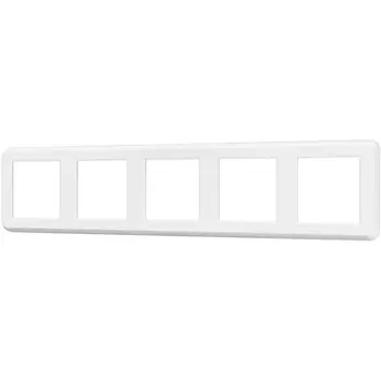 Рамка пластиковая FRM-VERSA-PL-5-WH (Arlight) 045190