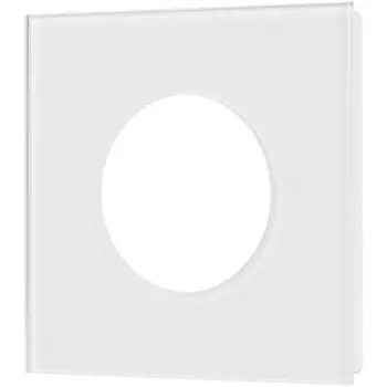 Рамка стеклянная FRM-GLARE-GC-1-WH (Arlight) 043832