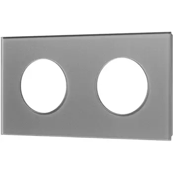 Рамка стеклянная FRM-GLARE-GC-2-GR (Arlight) 043837