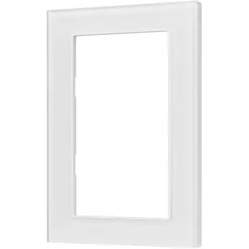 Рамка стеклянная FRM-GLARE-GS-D-WH (Arlight) 043789