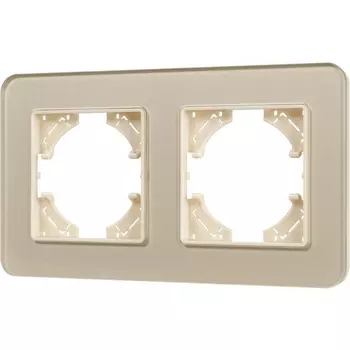 Рамка стеклянная FRM-OMALI-GS-2-GD (Arlight) 049695