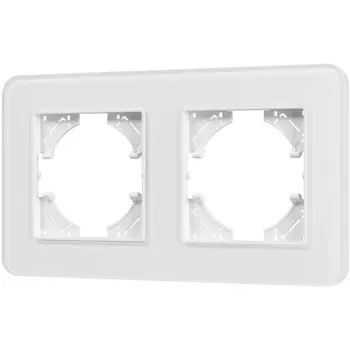 Рамка стеклянная FRM-OMALI-GS-2-WH (Arlight) 049692