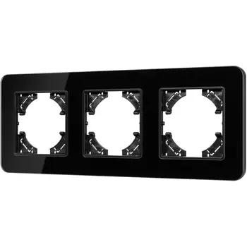 Рамка стеклянная FRM-OMALI-GS-3-BK (Arlight) 049697