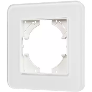 Рамка стеклянная FRM-OMALI-SFGS-1-WH (Arlight) 049675