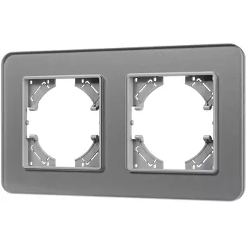 Рамка стеклянная FRM-OMALI-SFGS-2-GR (Arlight) 049710