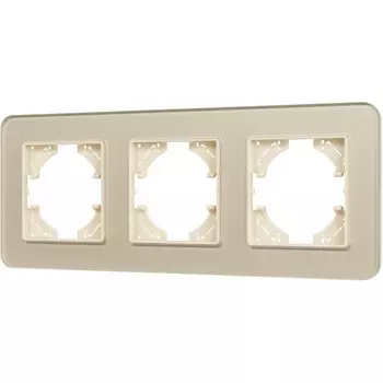Рамка стеклянная FRM-OMALI-SFGS-3-GD (Arlight) 049715