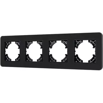 Рамка стеклянная FRM-OMALI-SFGS-4-BK (Arlight) 049717