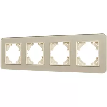 Рамка стеклянная FRM-OMALI-SFGS-4-GD (Arlight) 049719