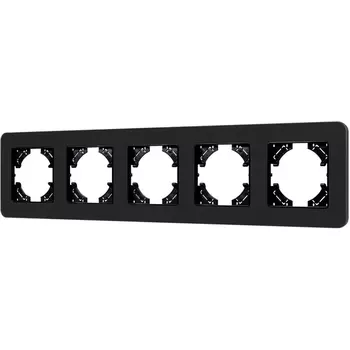 Рамка стеклянная FRM-OMALI-SFGS-5-BK (Arlight) 049721