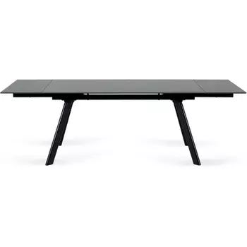 Раскладной обеденный стол Bronte ОГОГО Обстановочка! (Керамика/Черный) арт.926803