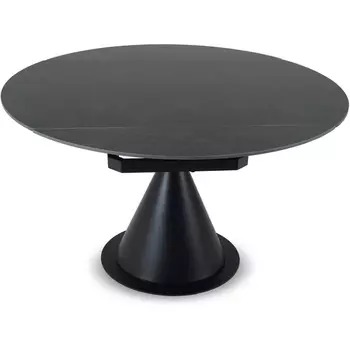 Раскладной обеденный стол Pion ОГОГО Обстановочка! (Керамика/Черный) арт.926791