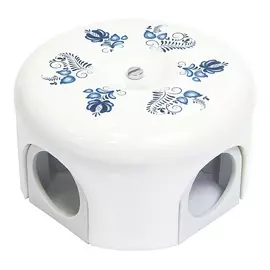 Распределительная коробка d 78mm декор №3 33019 (Lindas)