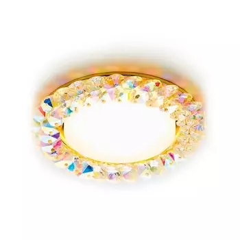 Разноцветный встраиваемый светильник G206 MULTI/G Ambrella Gx53 Дизайн