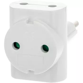 Разветвитель на 3 гнезда без заземления duwi 27401 8 Duwi