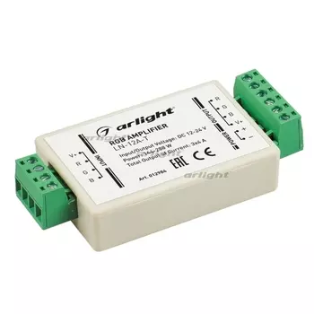 RGB-усилитель LN-12A-T (12/24V, 144/288W) (Arlight, IP20 Пластик, 1 год) 012984