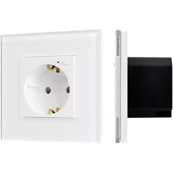 Розетка электрическая с Zigbee управлением SCT-OMALI-EUZB1-PL-WH (240V, 16A, Zigbee) (Arlight) 050215