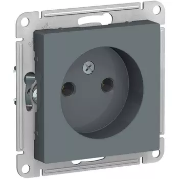 Розетка без заземления (грифель) Systeme Electric AtlasDesign ATN000741