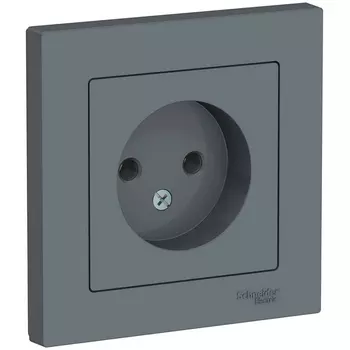 Розетка без заземления (грифель) Systeme Electric AtlasDesign ATN000740