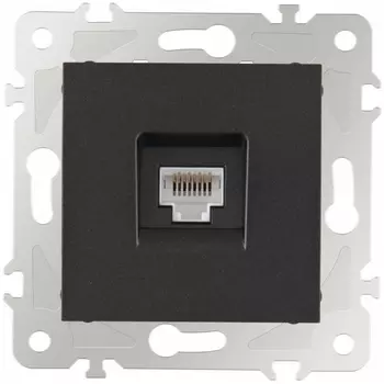 Розетка Ethernet RJ-45 Arte Milano am-203 203.45-1.black