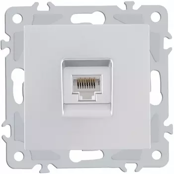Розетка Ethernet RJ-45 Arte Milano am-206 206.45-1.silver