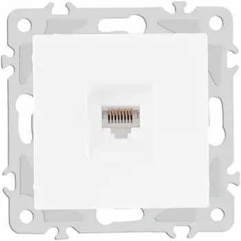 Розетка Ethernet RJ-45 Arte Milano am-206 206.45-1.white