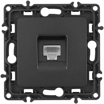 Розетка Ethernet RJ-45 Arte Milano am-217 217.45-1.black