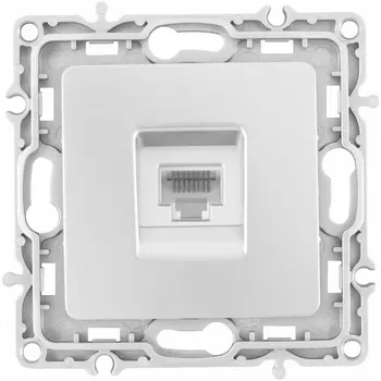 Розетка Ethernet RJ-45 Arte Milano am-217 217.45-1.silver