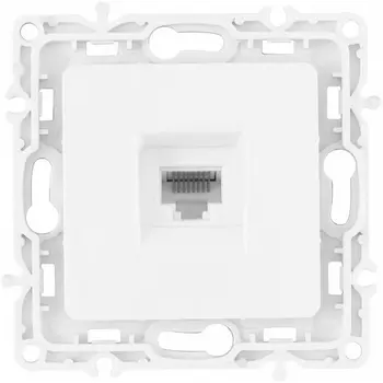 Розетка Ethernet RJ-45 Arte Milano am-217 217.45-1.white