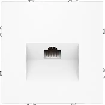 Розетка Ethernet RJ-45 (белый матовый) Voltum S70 VLS060102