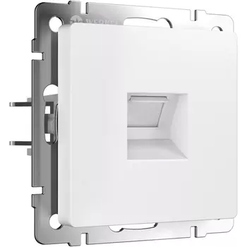 Розетка Ethernet RJ-45 (белый матовый) Werkel W1181061 (a062407)