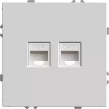 Розетка Ethernet RJ-45 (белый) Stekker Эмили 49874