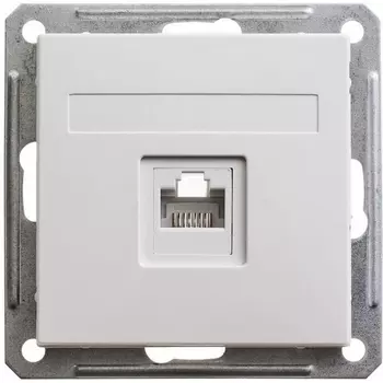 Розетка Ethernet RJ-45 (белый) Systeme Electric W59 RSI-152K5E-1-86