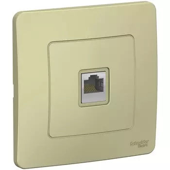 Розетка Ethernet RJ-45 (бежевый) Systeme Electric Blanca BLNIS045007