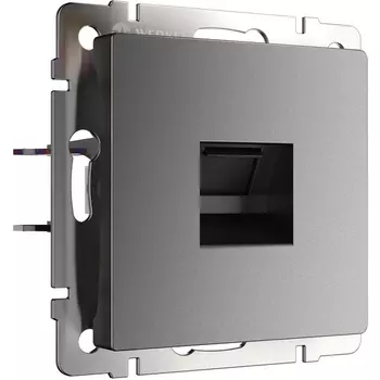Розетка Ethernet RJ-45 (графит матовый) Werkel W1181064 (a063108)