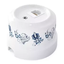 Розетка RJ-45 декор №3 32019 (Lindas)