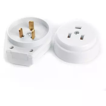 Розетка с вилкой с заземлением для плит Stekker 39469