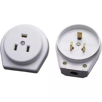 Розетка с вилкой с заземлением Stekker 39016