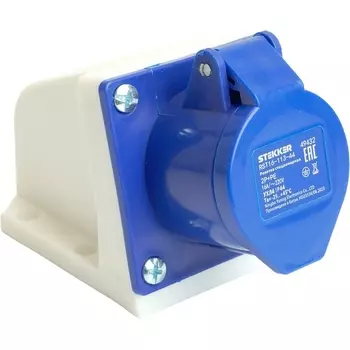 Розетка с защитной крышкой Stekker ST 49432
