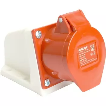 Розетка с защитной крышкой Stekker ST 49435