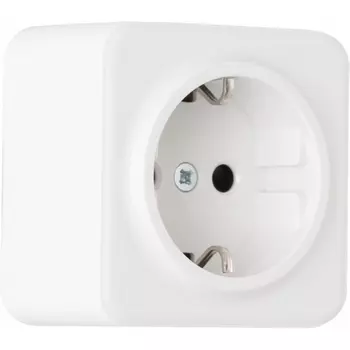 Розетка с заземлением Arte Milano am-310 310.40-1.white