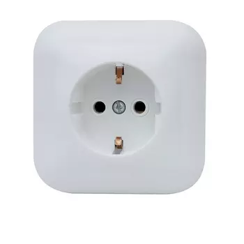 Розетка с заземлением Duwi BASIS 26459 0