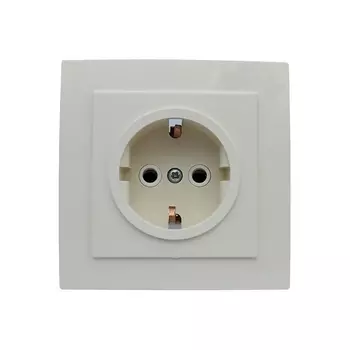 Розетка с заземлением Duwi PALAZZO 26484 2