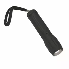 Ручной фонарь светодиодный S-LD038-С Black (Uniel)