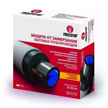 Секция нагревательная кабельная Freezstop-25-8 Теплолюкс Freezstop-25 2083887