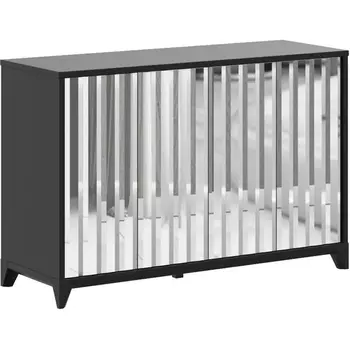 Сервант Dante большой ОГОГО (арт.575210), (ЛДСП/Черный) ОГОГО Обстановочка!