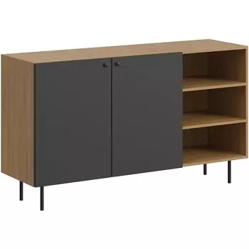 Сервант Frida ОГОГО (арт.838924), (ЛДСП/Черный) ОГОГО Обстановочка!